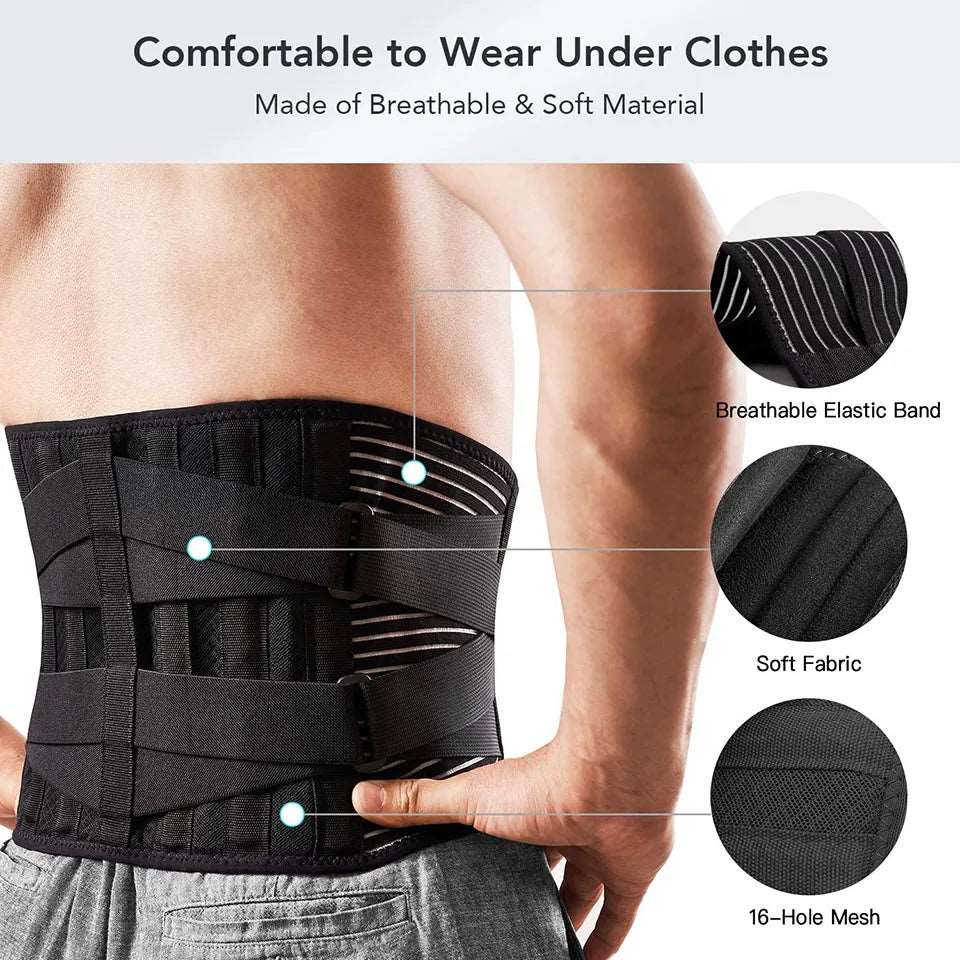 FlexiComfort Adjustable Lumbar Belt - Ronnyessentials