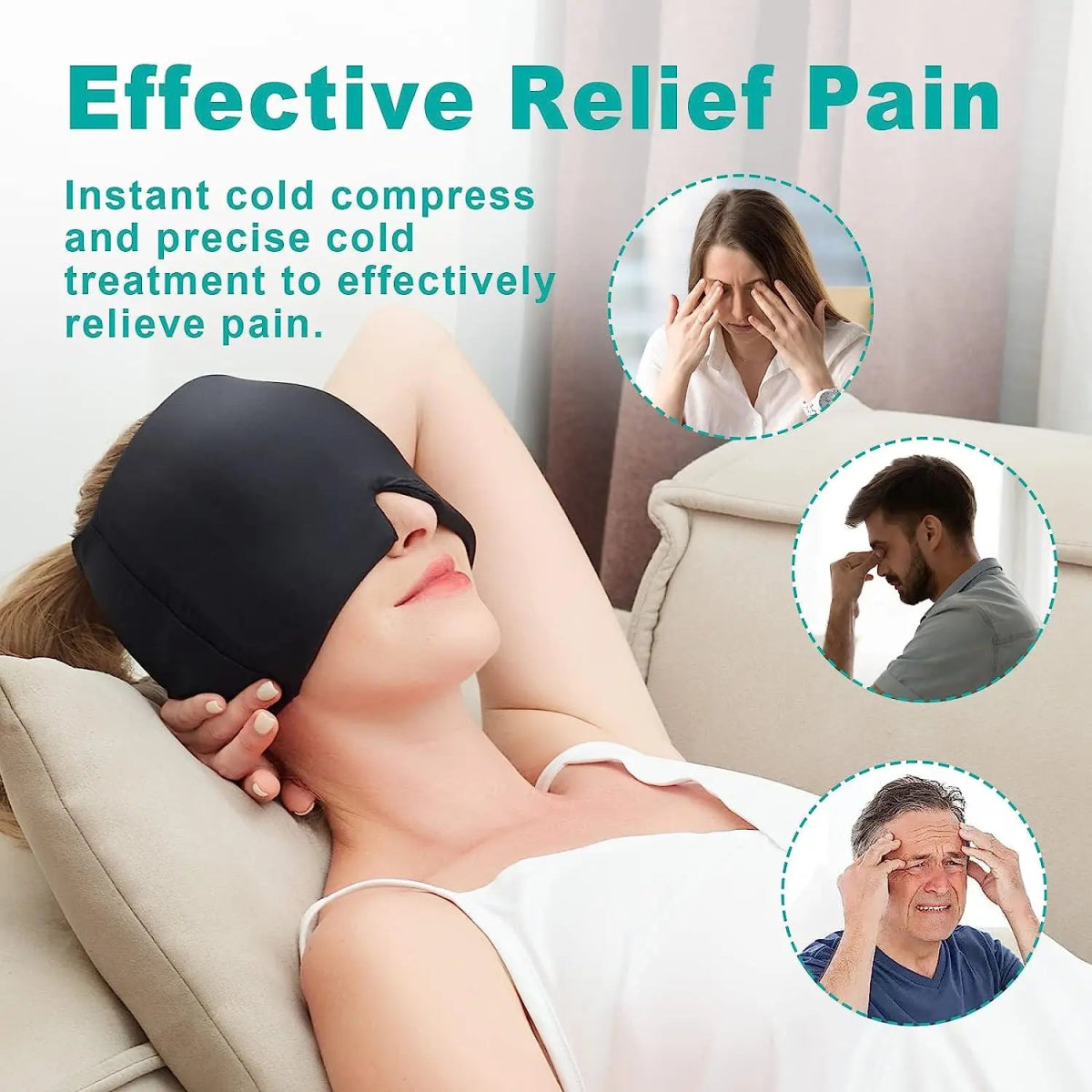 Headache Relief Ice Cap - Ronnyessentials