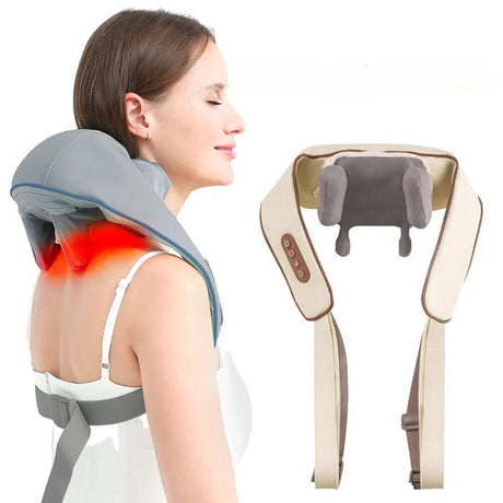 RelaxPro Wireless Neck & Shoulder Kneading Massager - Ronnyessentials