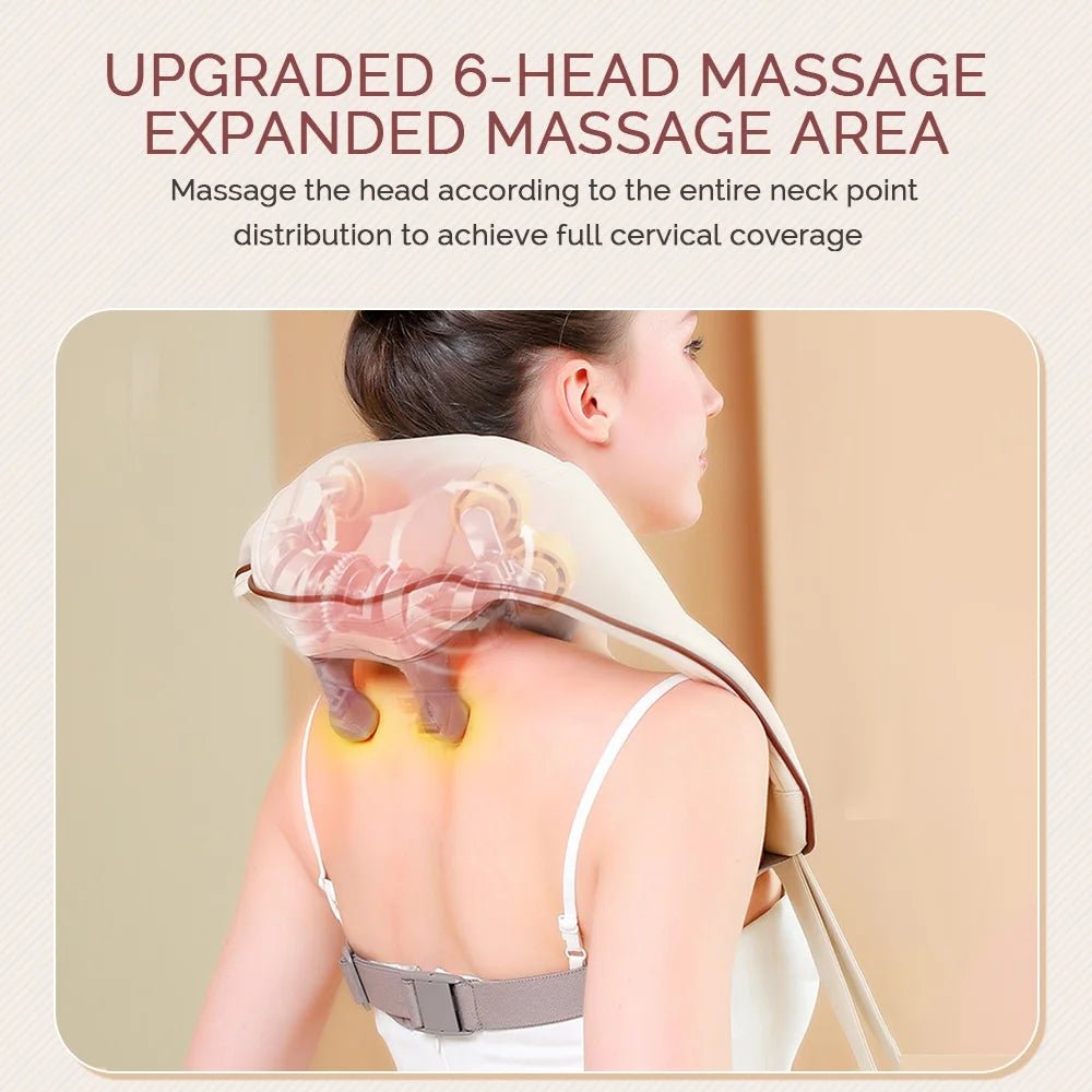 RelaxPro Wireless Neck & Shoulder Kneading Massager - Ronnyessentials