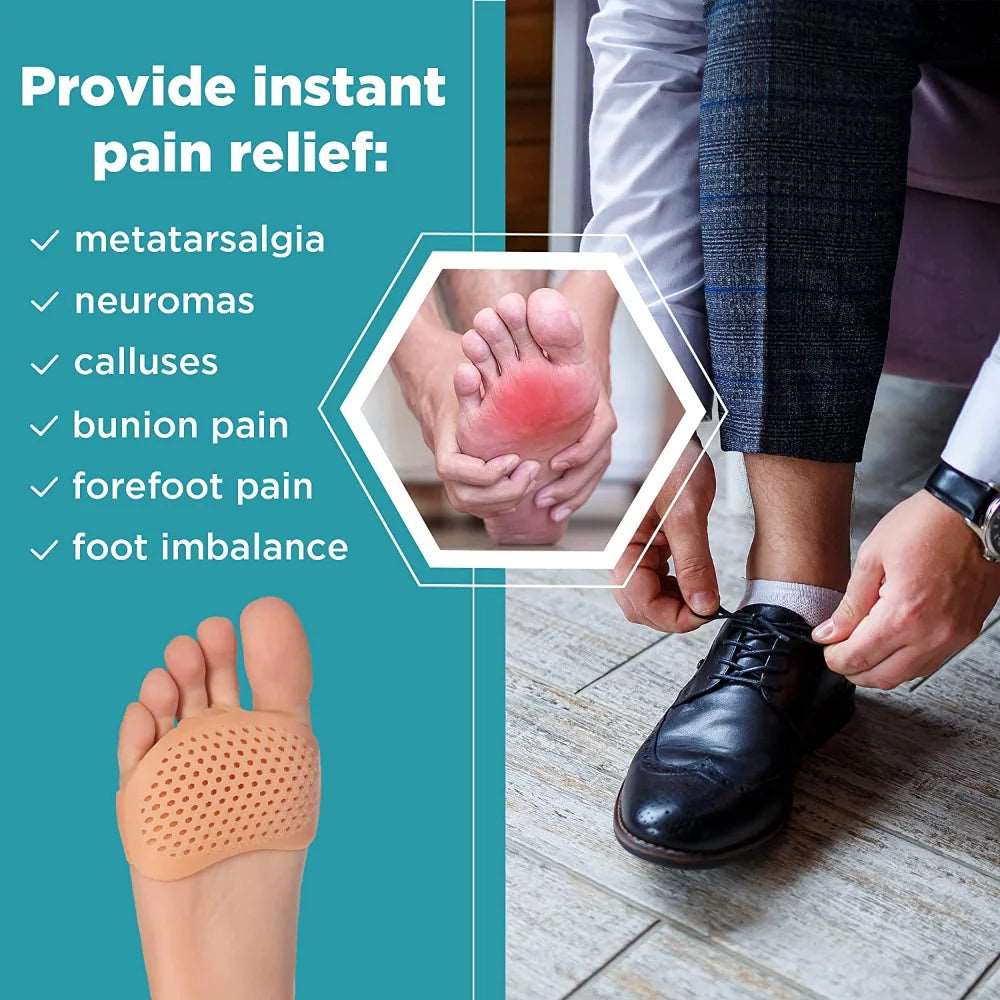 Silicone Metatarsal Pads Toe Separator - Ronnyessentials