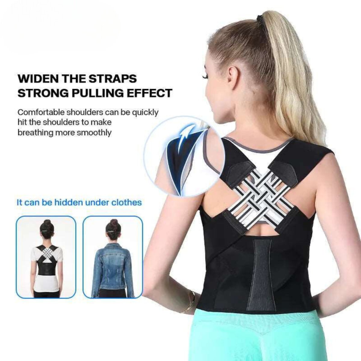 Unisex Posture Corrector Belt - Pain Relief & Anti-Slouching - Ronnyessentials